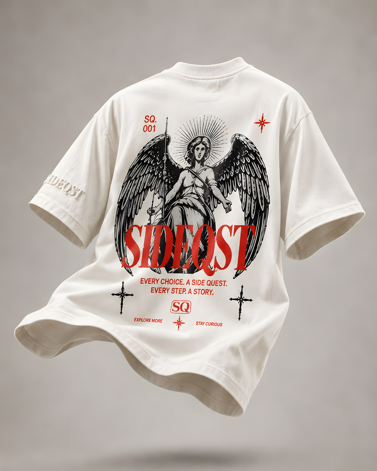 SIDEQST Find Your Wings Tee back