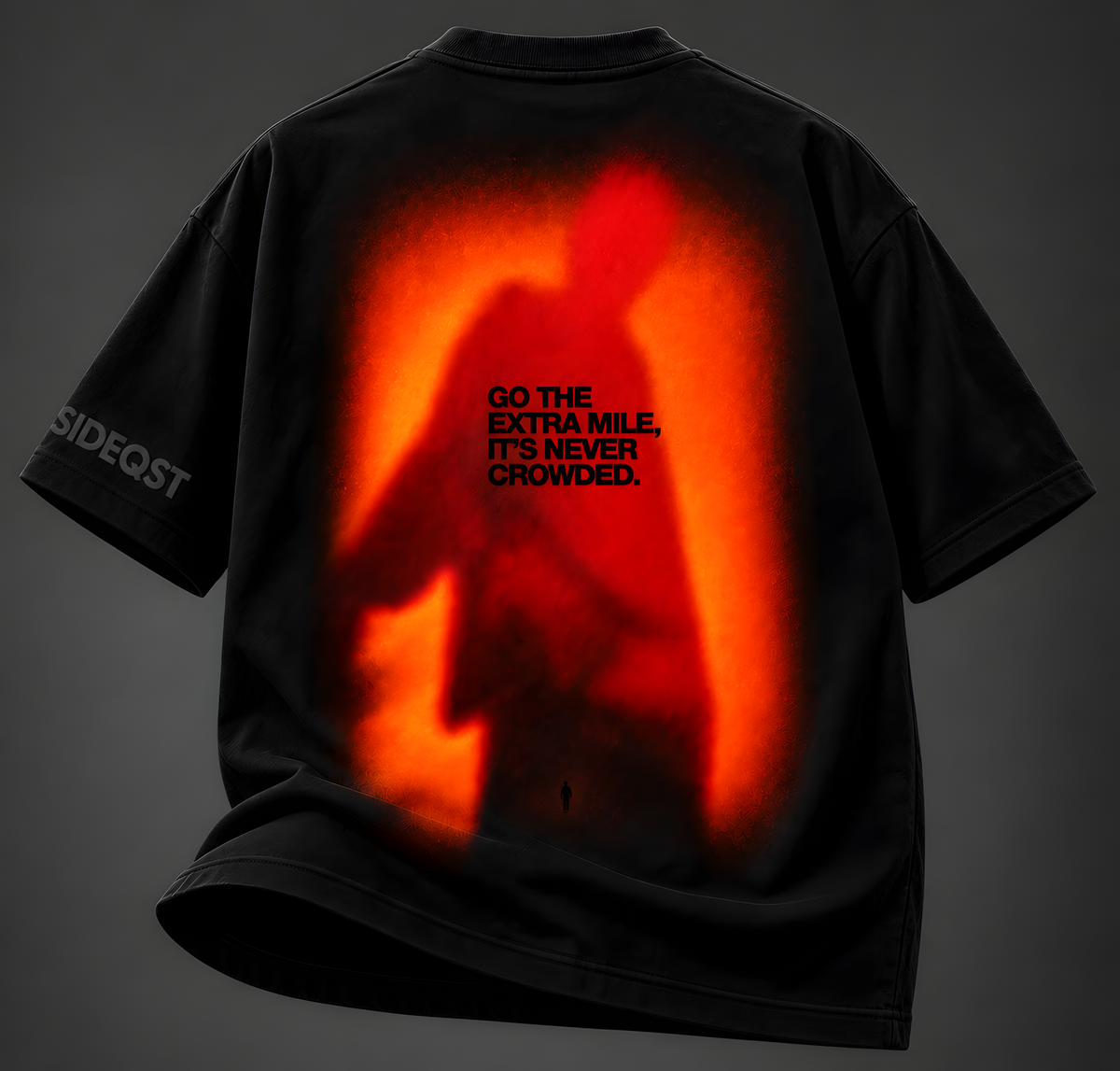 SIDEQST Go The Extra Mile Tee back
