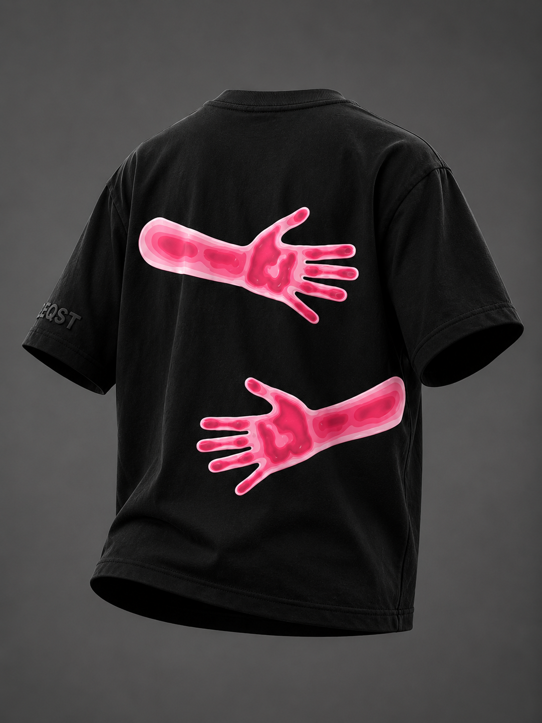 SIDEQST Hug Me Tee back
